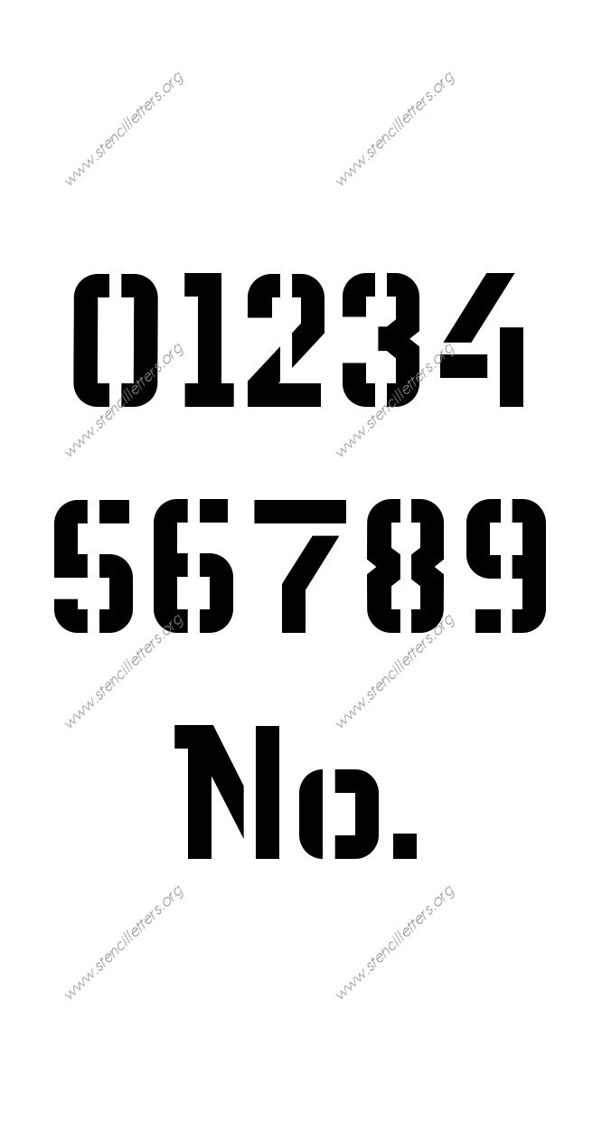 Fore-front Futuristic A to Z uppercase letter stencils