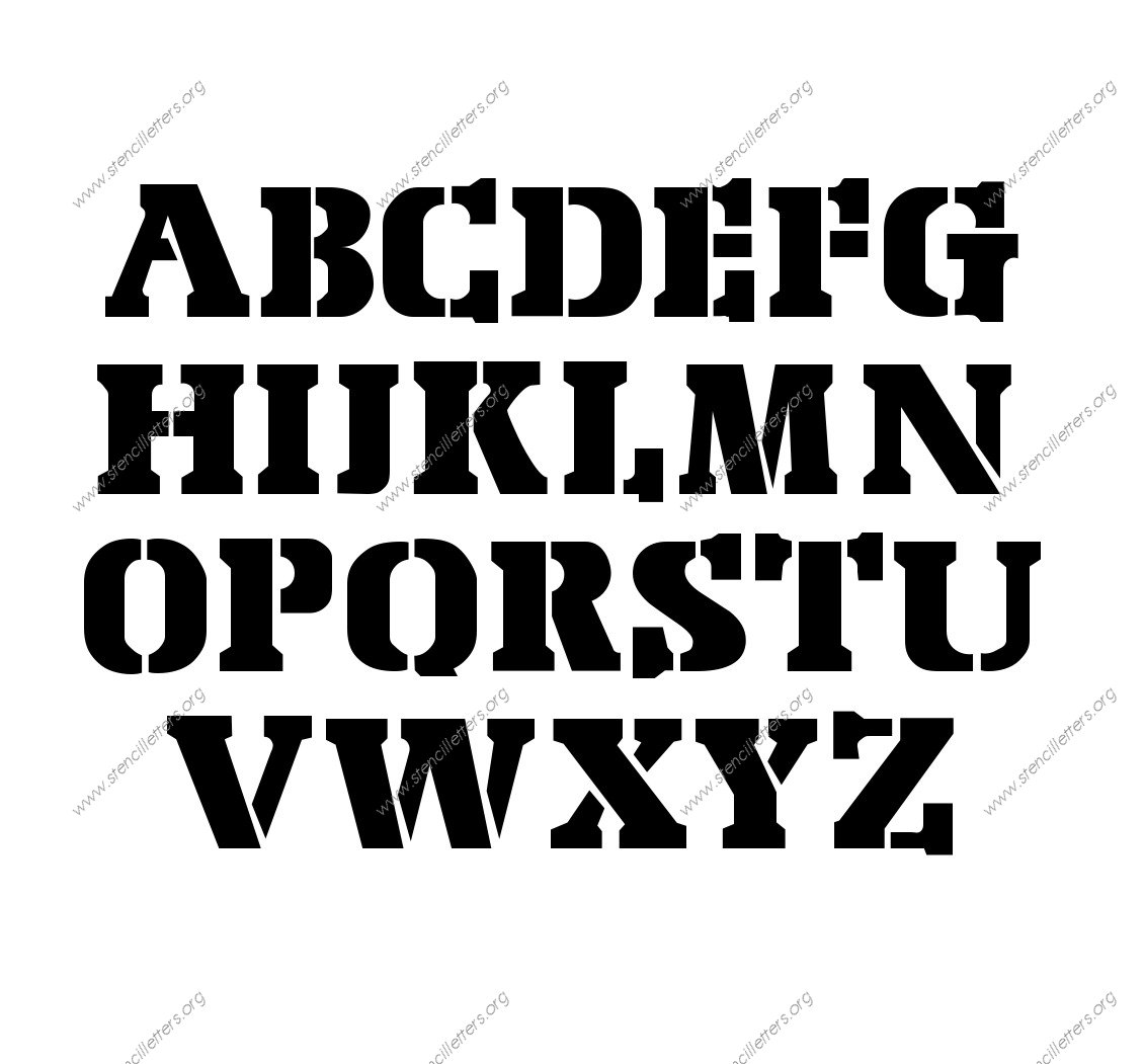 Air Force Army personalized stencils letter stencils to order