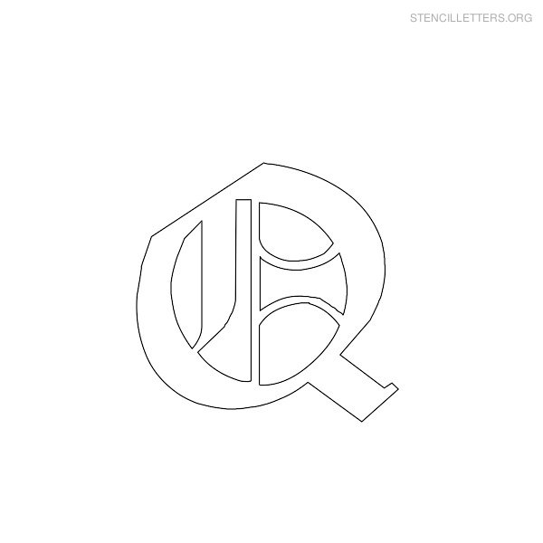 Stencil Letter Gothic Q Stencil Letter Gothic Q